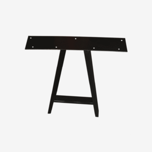 SIMOND STORE DIY Table Base Furniture Legs 28” Height 17.7” Wide A Shape DIY Heavy Duty Metal Legs, Dining Table Modern Coffee Table, Industrial Modern, Bench Legs - 2 Pcs