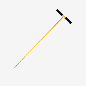FEBTECH - Septic Tank Probe - Insulated Metal Soil Probe Rod - 60-Inch Long Overall, 3/8" Septic Tank Finder Probing Rod,T-Handle Septic Tank Locator Tool for Gardening, Agriculture, Septic Systems