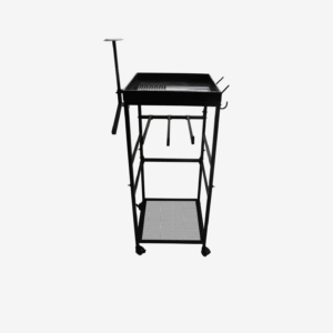 Police Caddy Stand - Law Enforcement Gear Stand W/Helmet Hanger, Police Uniform Holder & Police Gear Rack Stand - Law Enforcement Rack W/3 Hooks for Uniform Holder Police & Cop Gear Holder